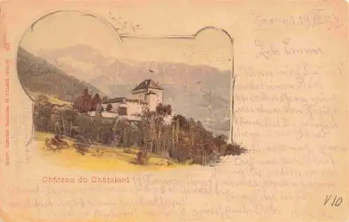 AK / Ansichtskarte  Clarens__Montreux_VD Chateau du Chatelard