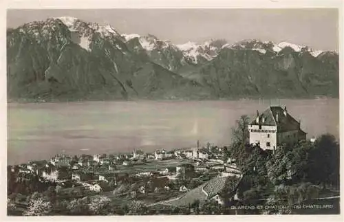 AK / Ansichtskarte  Clarens__Montreux_VD et Chateau du Chatelard