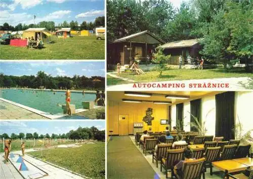 AK / Ansichtskarte 73987334 Straznice_Strassnitz_Maehren_CZ Autocamping Freibad Minigolf Bungalows