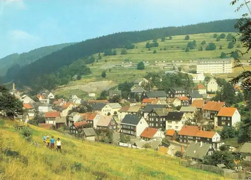 AK, Fehrenbach Kr. Hildburghausen, Teilansicht, 1988