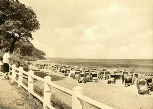 AK, Ostseebad Heiligendamm, Blick auf den Strand, 1971