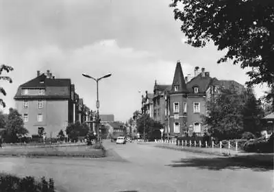 AK, Flöha, Strassenpartie, 1969