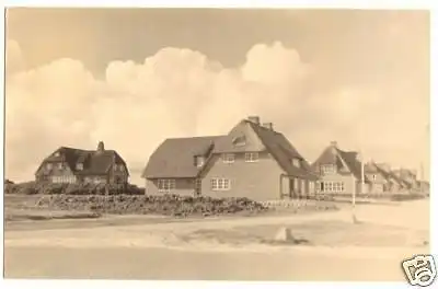 AK, Insel Sylt, List?, Straßenpartie, Echtfoto, 1962