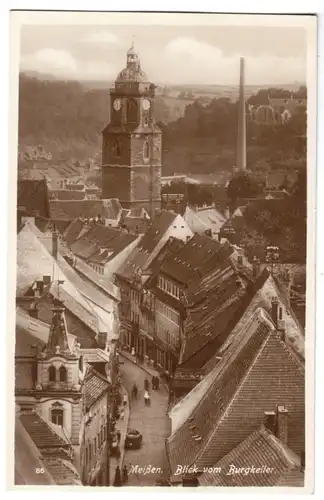 AK, Meißen, Teilansicht, Blick vom Burgkeller, um 1935