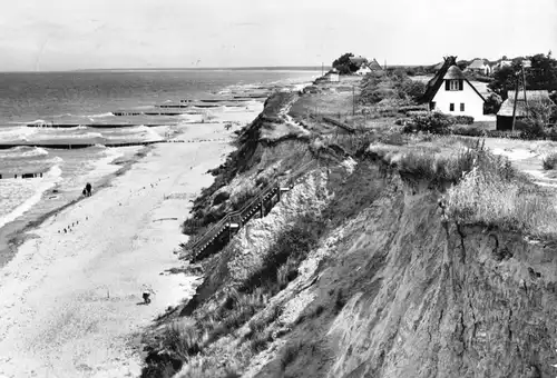 AK, Ostseebad Ahrenshoop, Partie am Hochufer, 1981