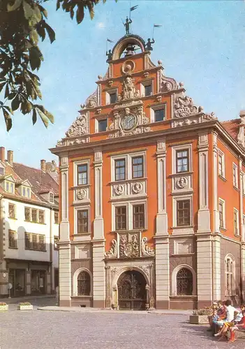 AK, Gotha, Rathaus, 1988