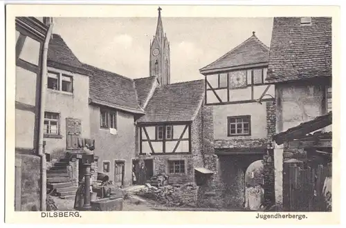 AK, Dilsberg, Jugendherberge, um 1925