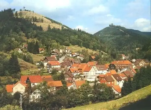 AK, Sieber Harz, Teilansicht, 1983