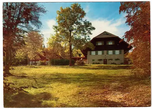AK, Schlat, Wasserberghaus des Schwäbischen Albvereins, um 1970