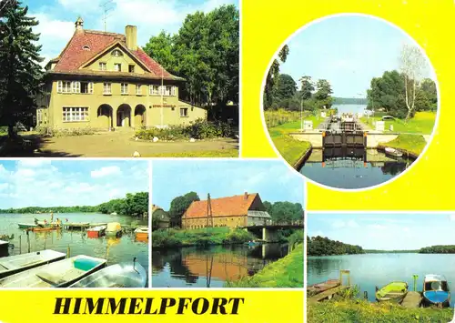 AK, Himmelpfort Kr. Gransee, fünf Abb., 1985