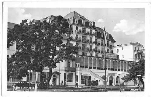 AK, Seebad Heringsdorf auf Usedom, Erholungsheim "Solidarität", 1953