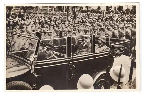 AK, Potsdam, Staatsakt Garnisionskirche, Reichspräsident Hindenburg, 1933