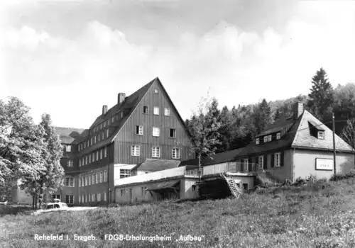 AK, Rehefeld Erzgeb., FDGB-Heim "Aufbau", 1974