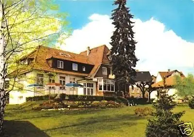 AK, Malsfeld - Beiseförth, Hotel Park-Café, ca. 1970