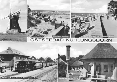 AK, Ostseebad Kühlungsborn, fünf Abb., 1968