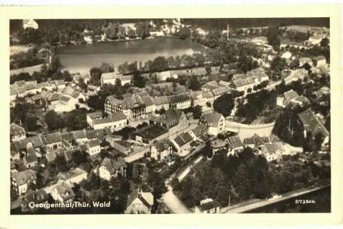 AK, Georgenthal Thür. Wald, Teilansicht, 1960