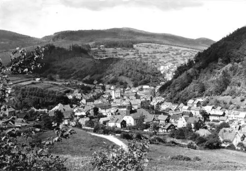 AK, Pappenheim Kr. Schmalkalden, Blick vom Röder, 1983