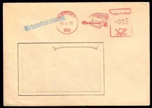 AFS, Optima, o Erfurt, 501, 15.4.71