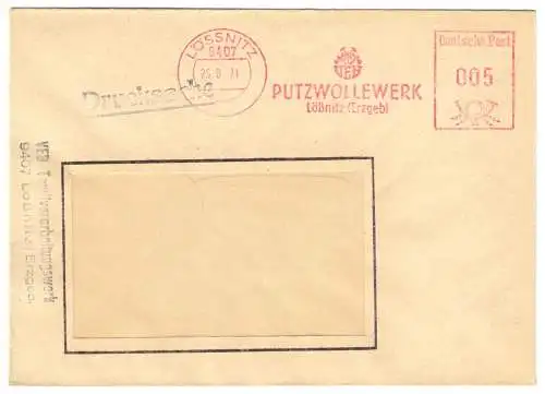 AFS, VEB Putzwollewerk Lößnitz (Erzgeb), o Lössnitz, 9407, 25.6.71