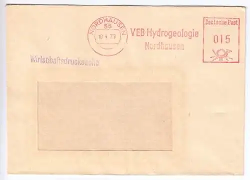 AFS, VEB Hydrologie Nordhausen, o Nordhausen, 55, 10.4.73