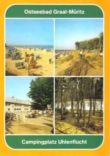 AK, Ostseebad Graal-Müritz, Campingplatz, 1987