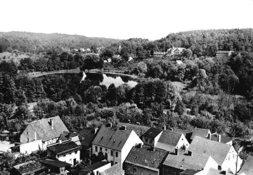 AK, Buckow Märkische Schweiz, Blick vom Kirchturm, 1969