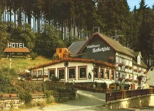 AK, Kunst - Wittgenstein, Waldhotel Haferkiste, aussen