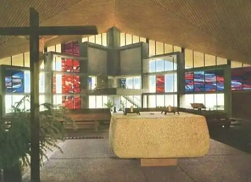 AK, Feldberg Schwarzwald, Kirche, Altar, ca. 1979