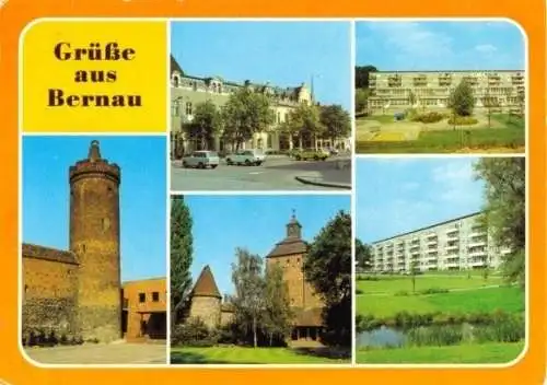 AK, Bernau b. Berlin, fünf Abb., 1989