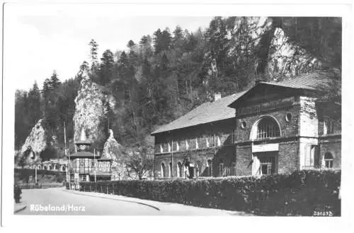 AK, Rübeland Harz, Bahnhof, 1951