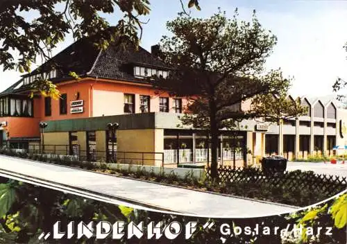 AK, Goslar Harz, Gaststätte Lindenhof, Schützenallee 1, um 1988