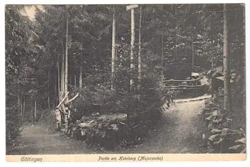 AK, Göttingen, Partie am Hainberg (Majorsecke), um 1908