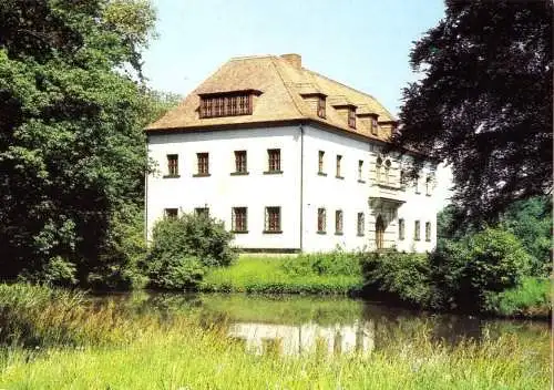 AK, Bad Muskau Kr. Weißwasser, Altes Schloß, 1989