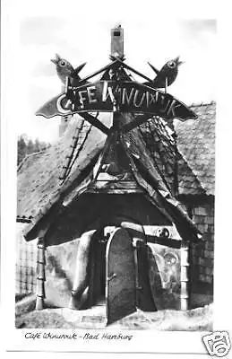 AK, Bad Harzburg, Café "Winuwuk", Teilansicht, 1961