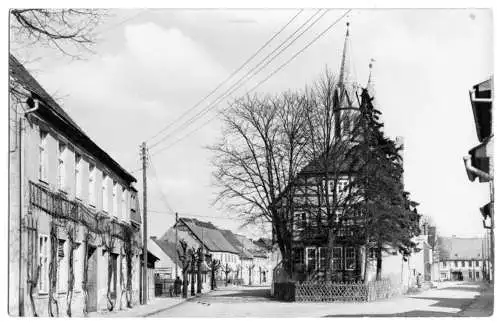 AK, Lieberose Kr. Beeskow, Straßenpartie, 1960