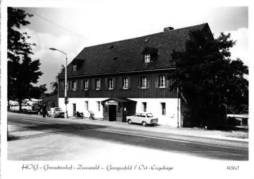 AK, Zinnwald - Georgenfeld, HOG Grenzsteinhof, 1971