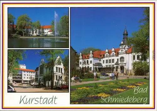 Bad Schmiedeberg Blick zum Kurmittelhaus, Kurhaus, Rehabilitationsklinik 1997