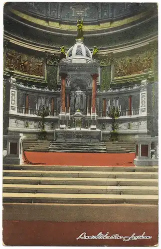 Budapest Innenansicht Basilika Magyar Ansichtskarte c1916