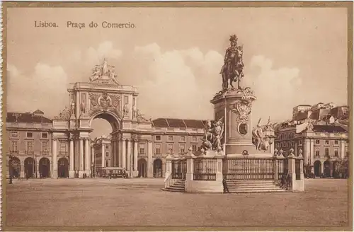 Lissabon Praça do Comercio