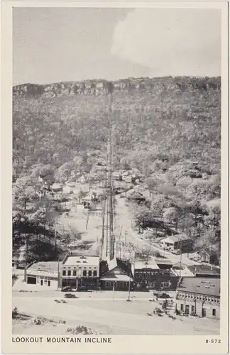 Chattanooga Lookout Mountain Incline Tennessee USA 1940