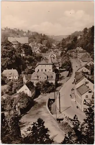 Tharandt Ober-Tharandt  Foto Ansichtskarte 1958