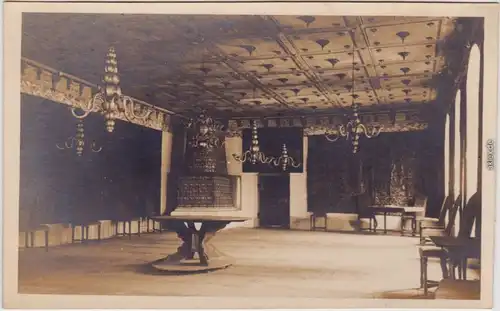 Groß Ullersdorf Velké Losiny Schloß - Rittersaal 1930