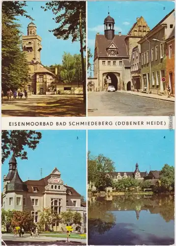 Pretzsch Bad Schmiedeberg 1. Aussichtsturm "Schöne Aussicht", 2. Au-Tor,  1983