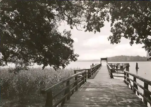 Rheinsberg (Mark) Anlegestelle am Rheinsberger See 1973 