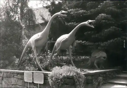 Kleinwelka Mały Wjelkow Saurierpark: Struthiomius Straußnachahmer 1984