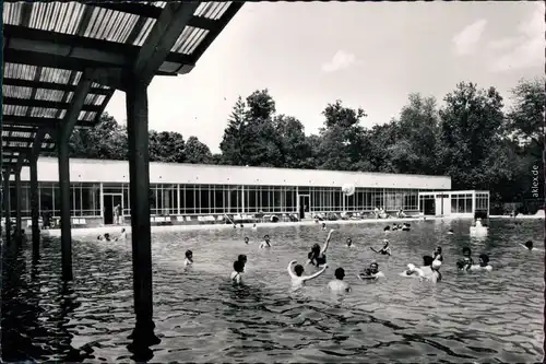 Harkány Schwimmbad Magyar Köztársaság 1965