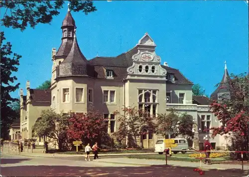 Bad Schmiedeberg Städtisches Kurhaus Ansichtskarte  1980