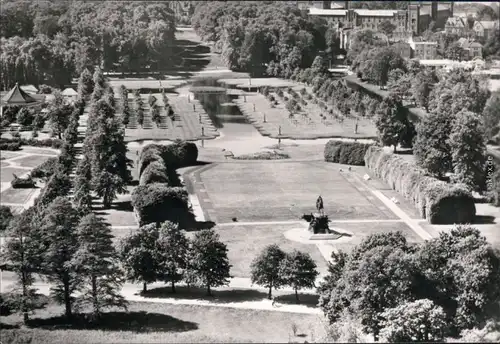 Ansichtskarte Schwerin Schloßgarten 1980