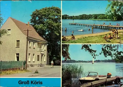 Groß Köris HOG Zur Eisenbahn, Freibad am Schulzensee, Am Klein-Köriser See 1978