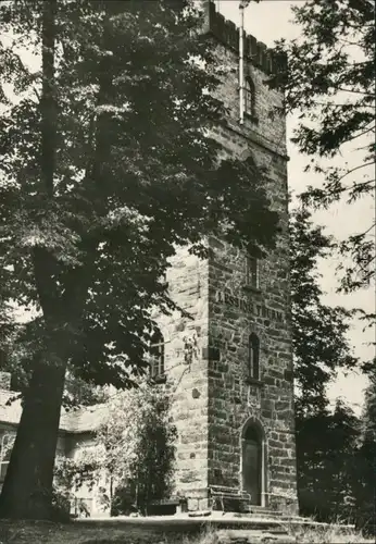 Ansichtskarte Kamenz Kamjenc Lessingturm (Hutberg) 1970